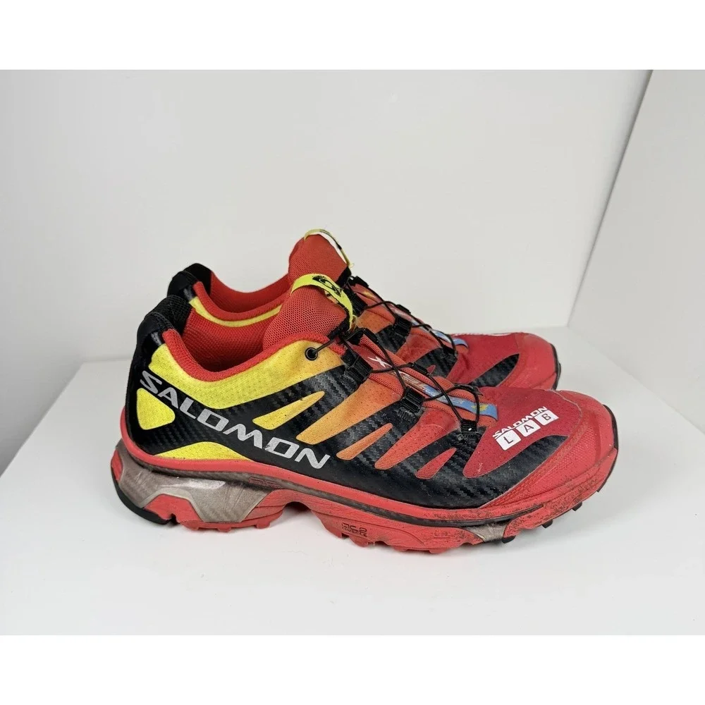 Salomon XT-4 OG S/LAB Fired 470242 Red Black Trail Shoes Mens US 9.5 Salomon XT-4 OG 470242 | OVERKILL main image 3